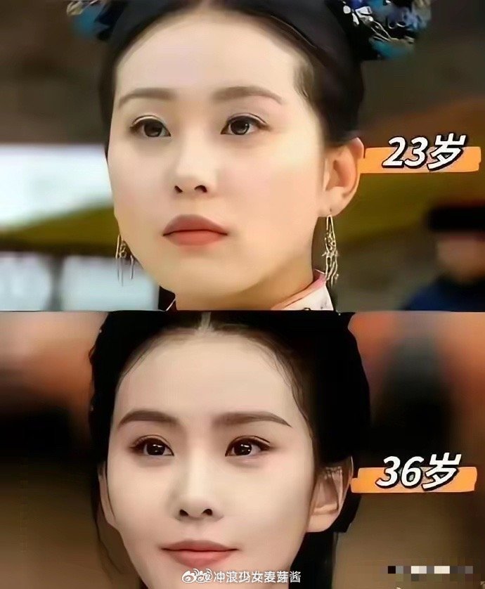 面相真的会变，你看她们的嘴唇都变薄了！​​​