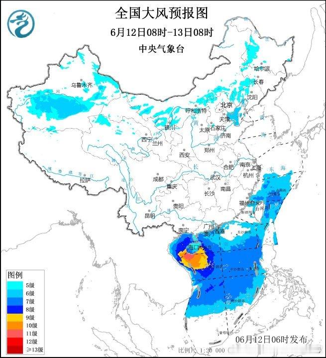 【台风的大风】今后3天，随着台风蝴蝶北上登陆，南海、北部湾、海南沿海、广西沿海、