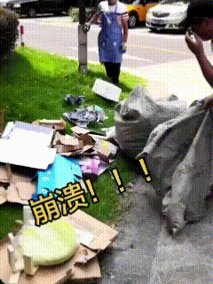 太尼玛离谱了。送快递的小哥上趟楼的功夫，下楼一看天都塌了，小区大妈把包裹全给拆