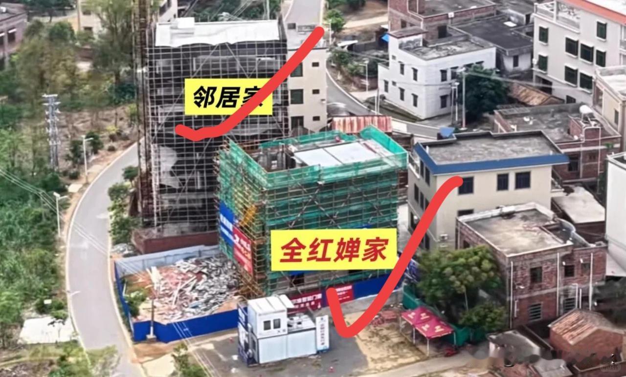 全红婵这个邻居才是最聪明的人，这样话题不就有了吗？大家纷纷讨论全红婵的大别墅