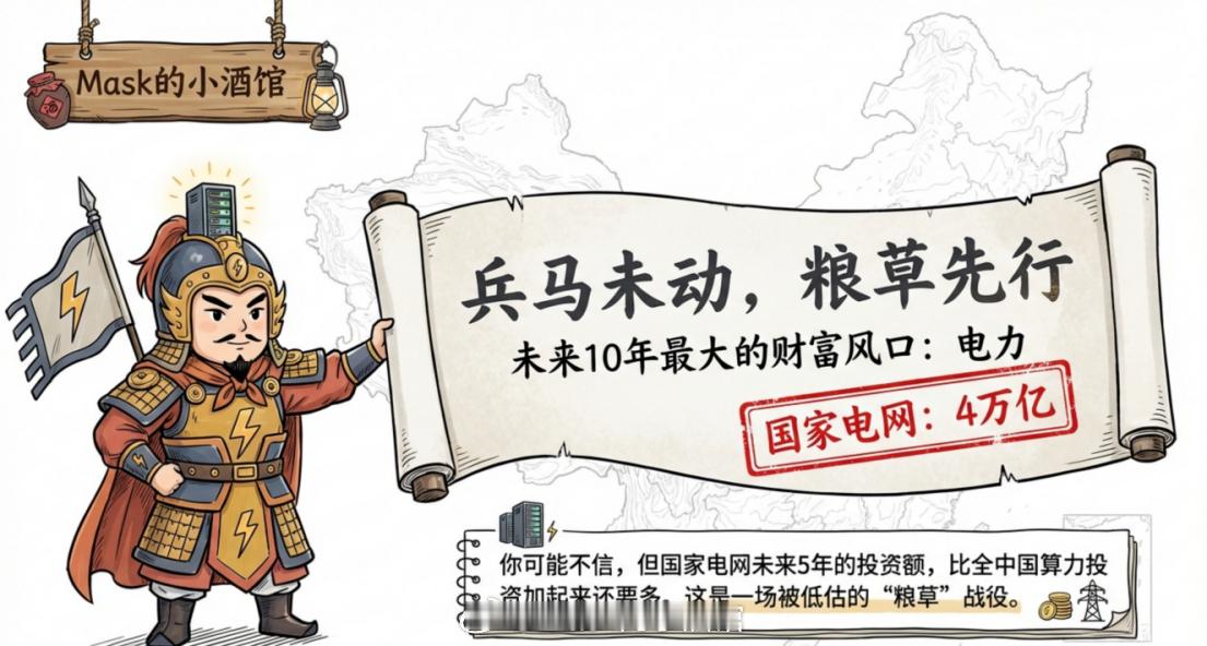 加仓了|未来十年的风口：电力未来10年最赚钱的行业一定是电力。你可能不信。但