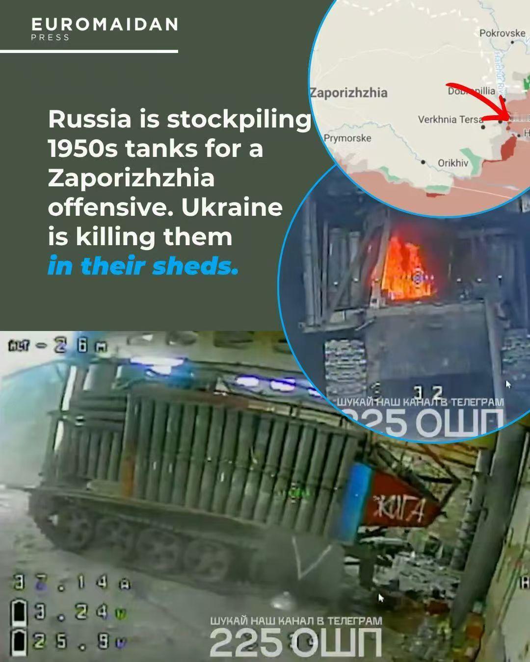 俄军两大野战集团军——第5和第36集团军向扎波罗热首府前进！俄罗斯这次，真是把苏