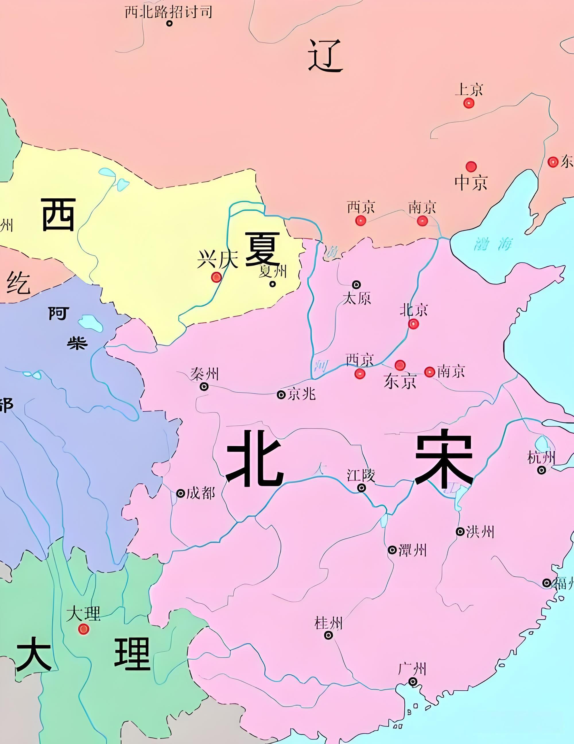 北宋疆域与秦朝所差无几，为什么秦朝是大一统王朝而北宋不是？