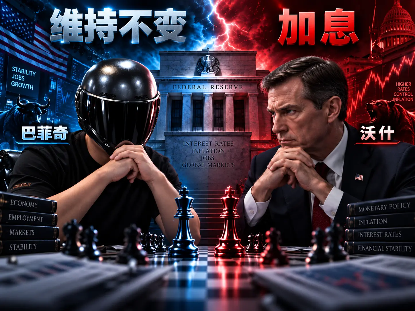 今晚大决战，美联储的选择来了！。今晚大决战，美联储的选择来了！到底会是...