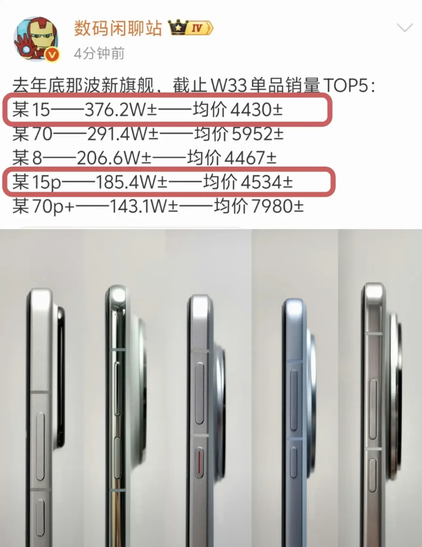 终于知道雷军为啥开心了终于知道卢伟冰为啥开心了你看看上一波国产旗舰单品Top