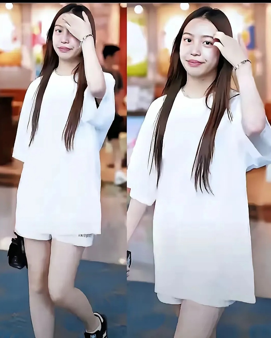遗传果然是一门玄学呀，小燕子的女儿四月长大啦，15岁的四月和妈妈一起去旅游，