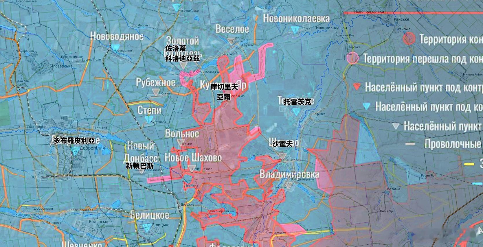 紅軍城北面大亂鬥烏軍已經將大批突擊部隊（第92突擊旅、第1突擊團、第225突擊