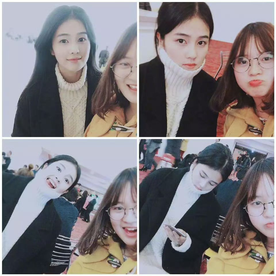 白鹿回复呵呵：如果友谊超过七年，那它将持续一生，一鹿呵护必须要做一辈子的好朋友了