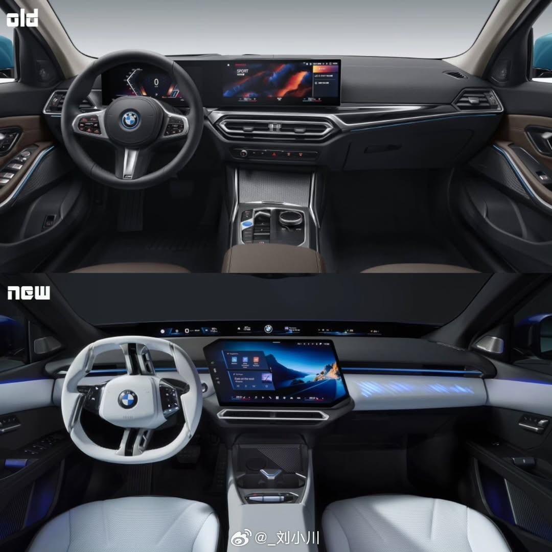 新老宝马i3对比新老宝马i3对比：外观&内饰，大家更喜欢新还是老