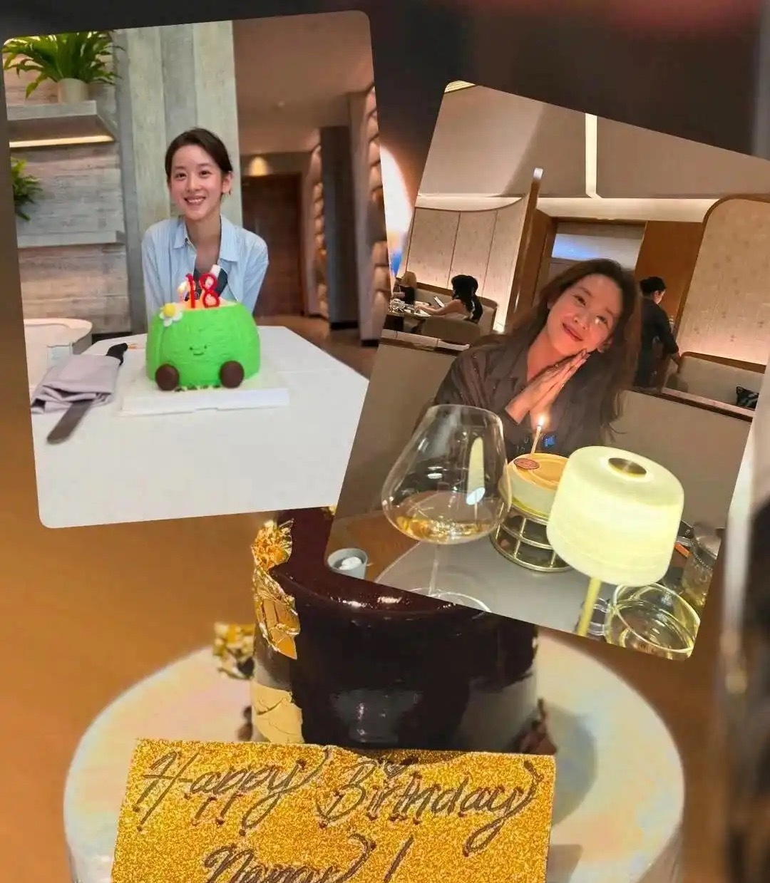 章泽天素颜庆32岁生日！绿色蛋糕吸睛，伦敦豪宅意外曝光！