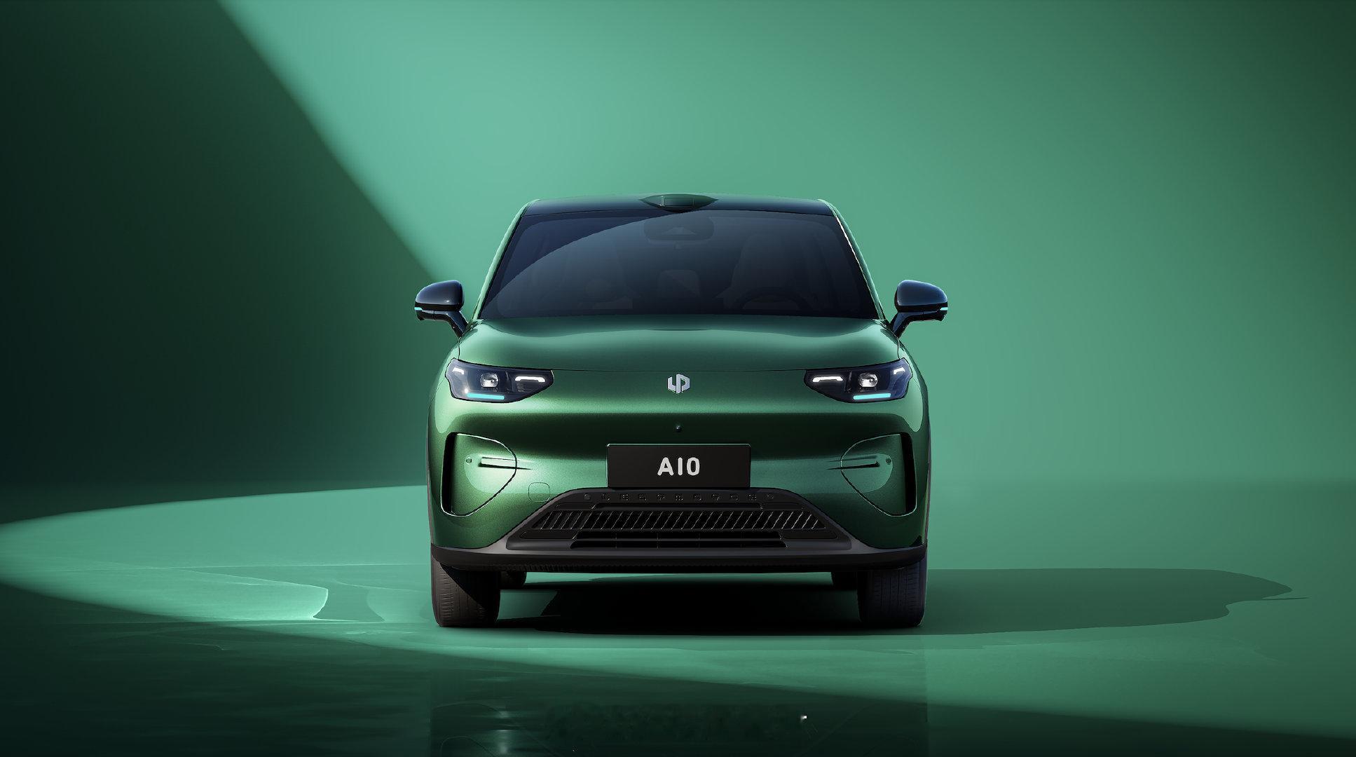 零跑新SUV首秀来了全新小型纯电SUV零跑A10，造型萌趣又耐看，海苔绿、橡果棕