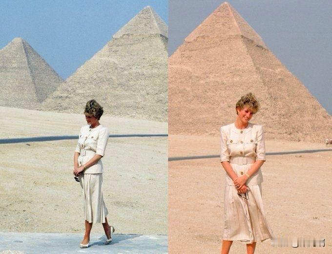 戴安娜王妃：“这张照片会很无聊，而且我会看起来很滑稽。”摄影师：“女士，金字