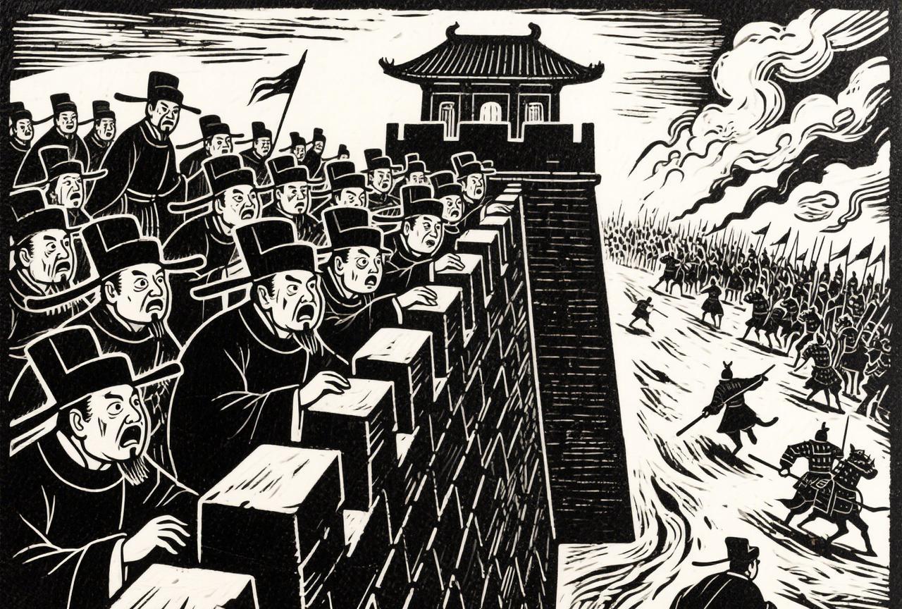 燕王派使者出使赵国，商议大家结盟事宜，使者回来却说：赵国的男丁都在长平让白起杀完