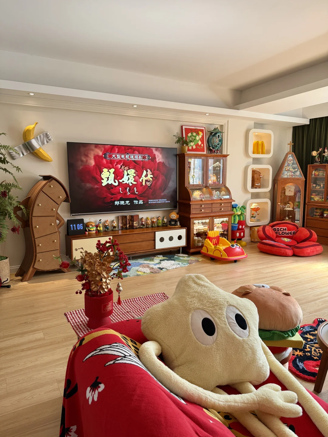 网友：这样的家没有两个保姆做卫生真的难😂