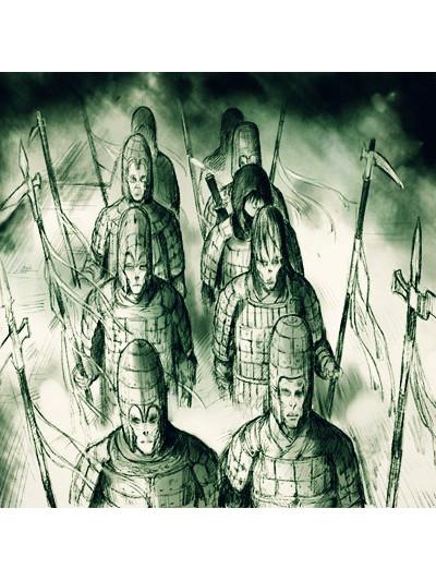 阴兵，又称鬼兵、冥兵，就是由阴间鬼魂组成的军队。是中国民间传说中来自阴间的军队，