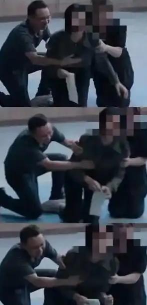 电视剧《此处通往繁星》里的一段正片画面，被网友截出来之后，争议一直没停。画面里是