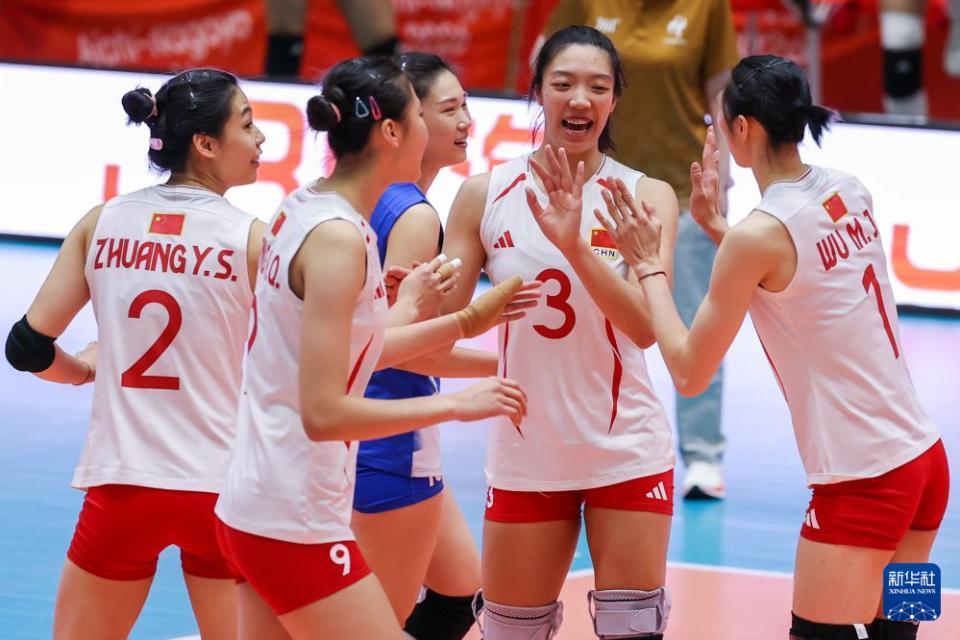 亚运会女排八强基本锁定：中国女排日本女排泰国女排韩国女排越南女排中国