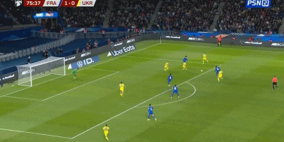 豪华的法国前锋线，足以令全世界羡慕！法国队4：0大胜乌克兰，这样的比分并不意外