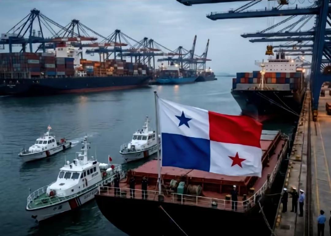 巴拿马的船东们最近只有一个动作：换旗。火急火燎地注销船籍，把挂了多年的巴拿马国