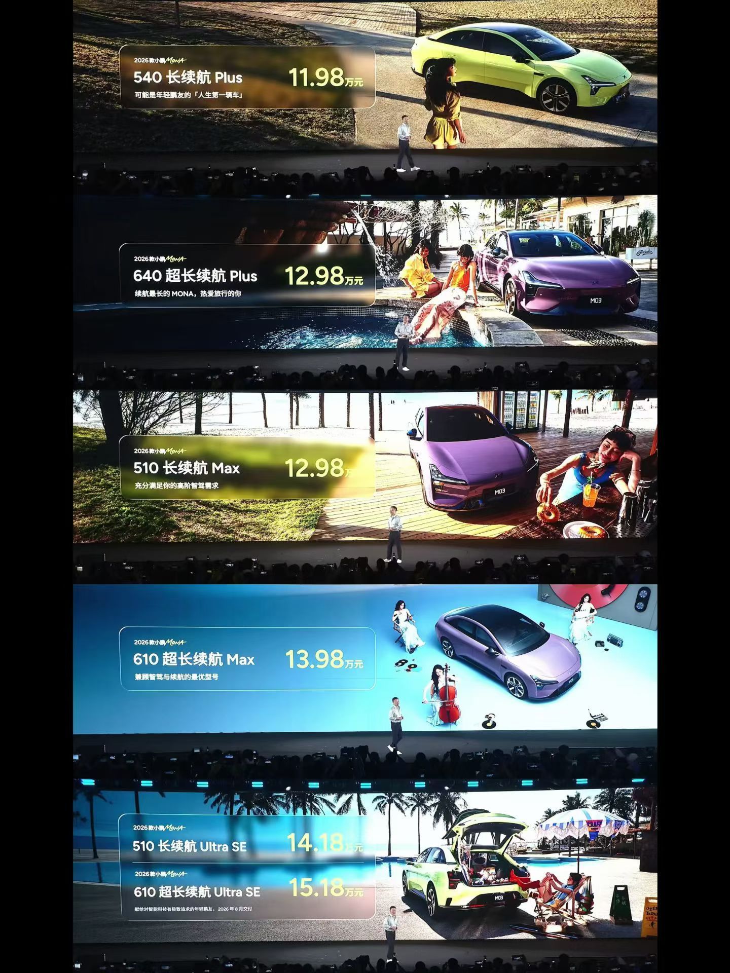 MONA03这个价格杀疯了，垄断级的入门级产品，小鹏在女性10万+级别的市场会是