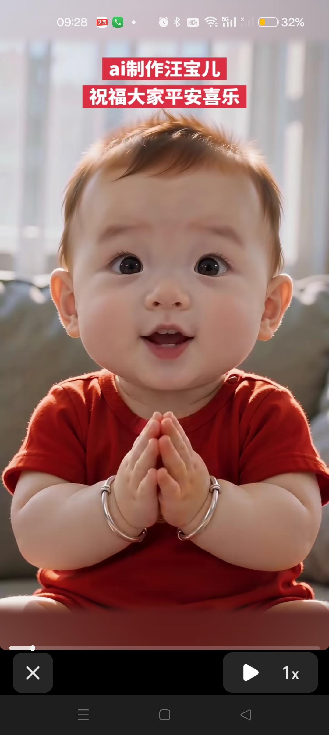 汪宝宝祝大家平安喜乐😍这笑容简直太治愈了！各种各样可爱好玩的汪宝儿，看