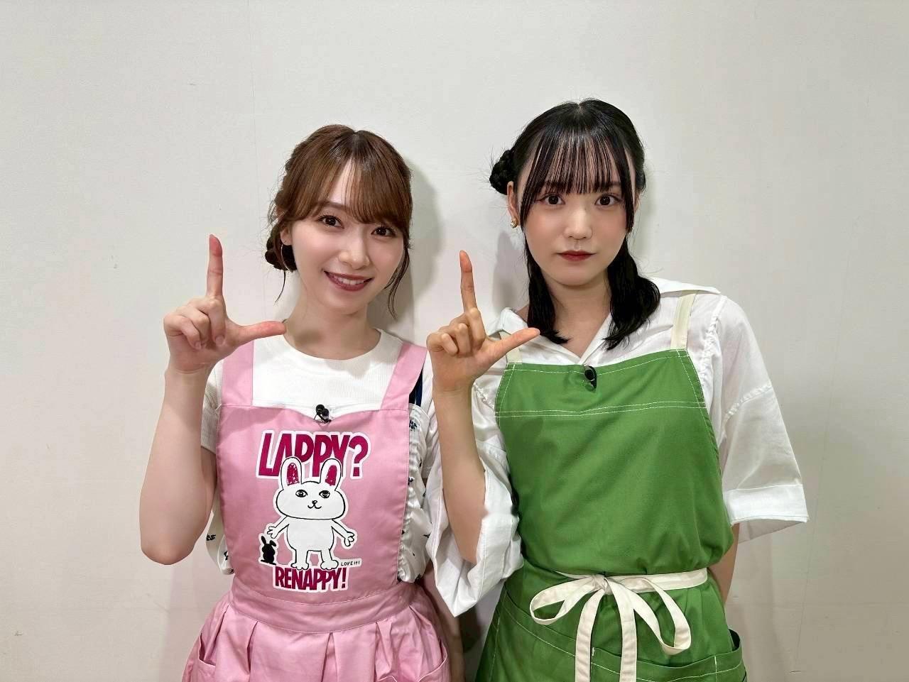 増本綺良守屋麗奈　ラヴィット​​​