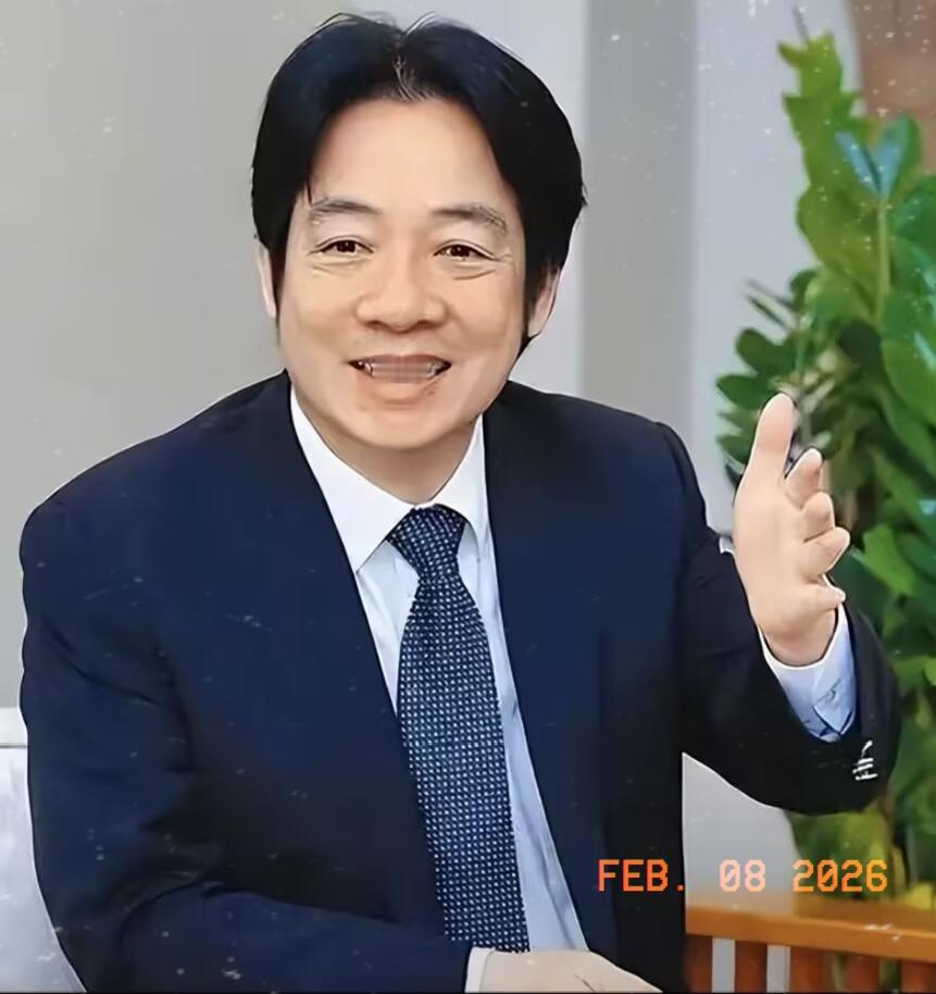 就在刚刚台独分子赖清德发布声明称，2月8日，针对台湾省自造“海鲲号”首度