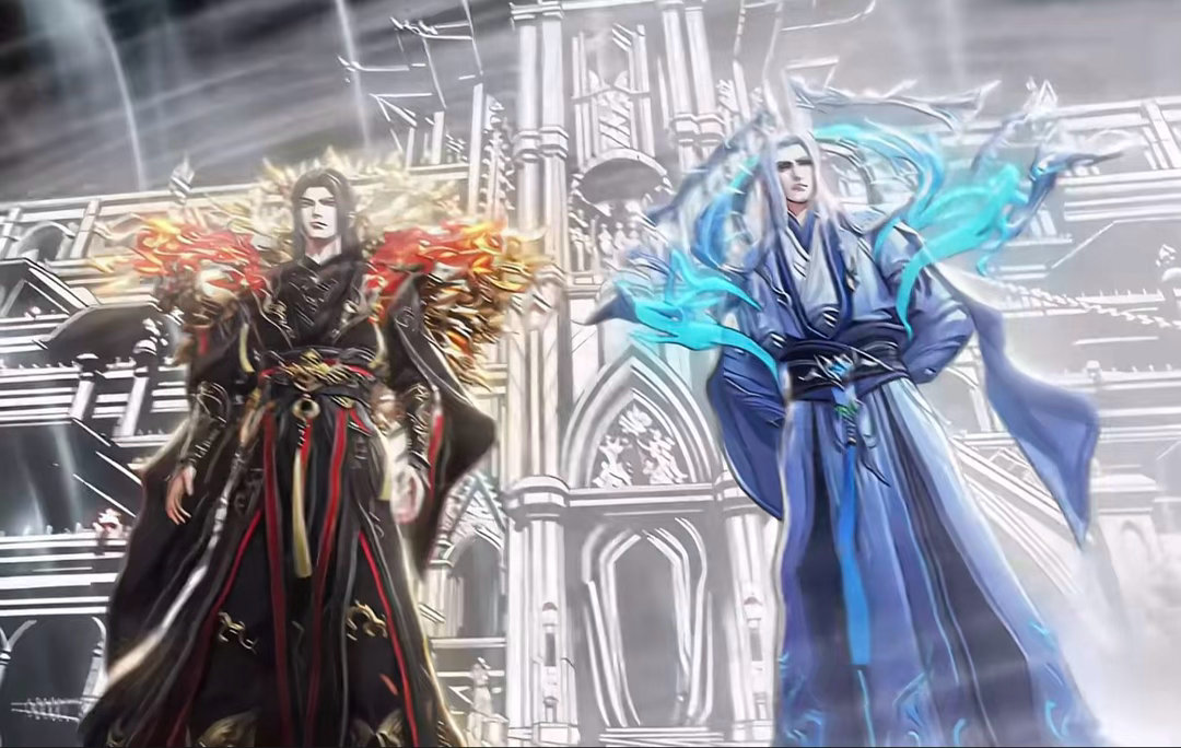 你我师徒二人并肩作战斗破苍穹动画