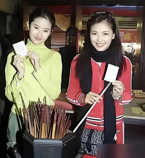 当初刘涛是去应聘王语嫣的，而刘亦菲是去应聘阿朱的。刘天仙年轻时候太美了，小龙女