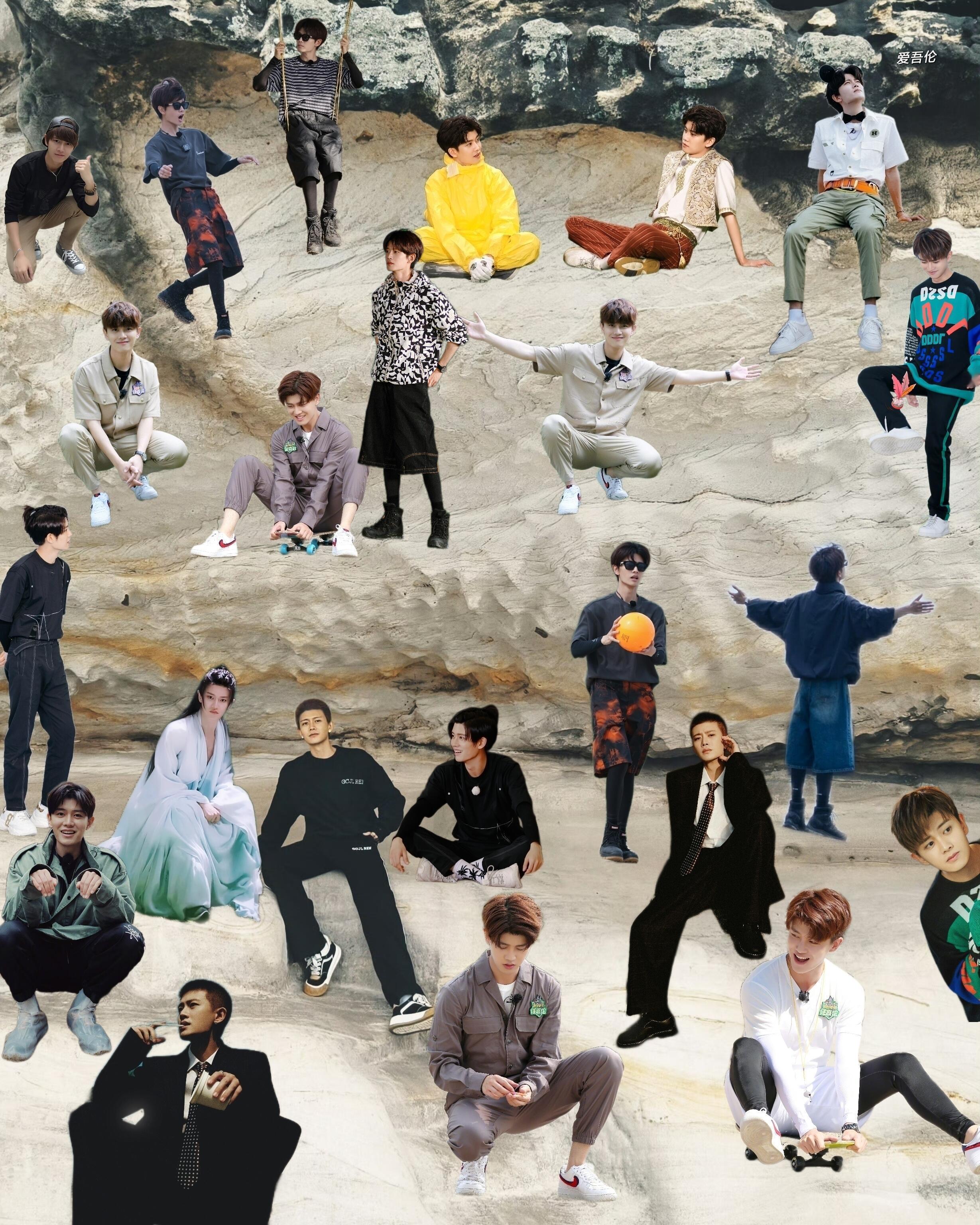 哇塞，任嘉伦粉丝好有趣，是不是觉得一个任太寂寞了，所以整了一堆任陪他❗️