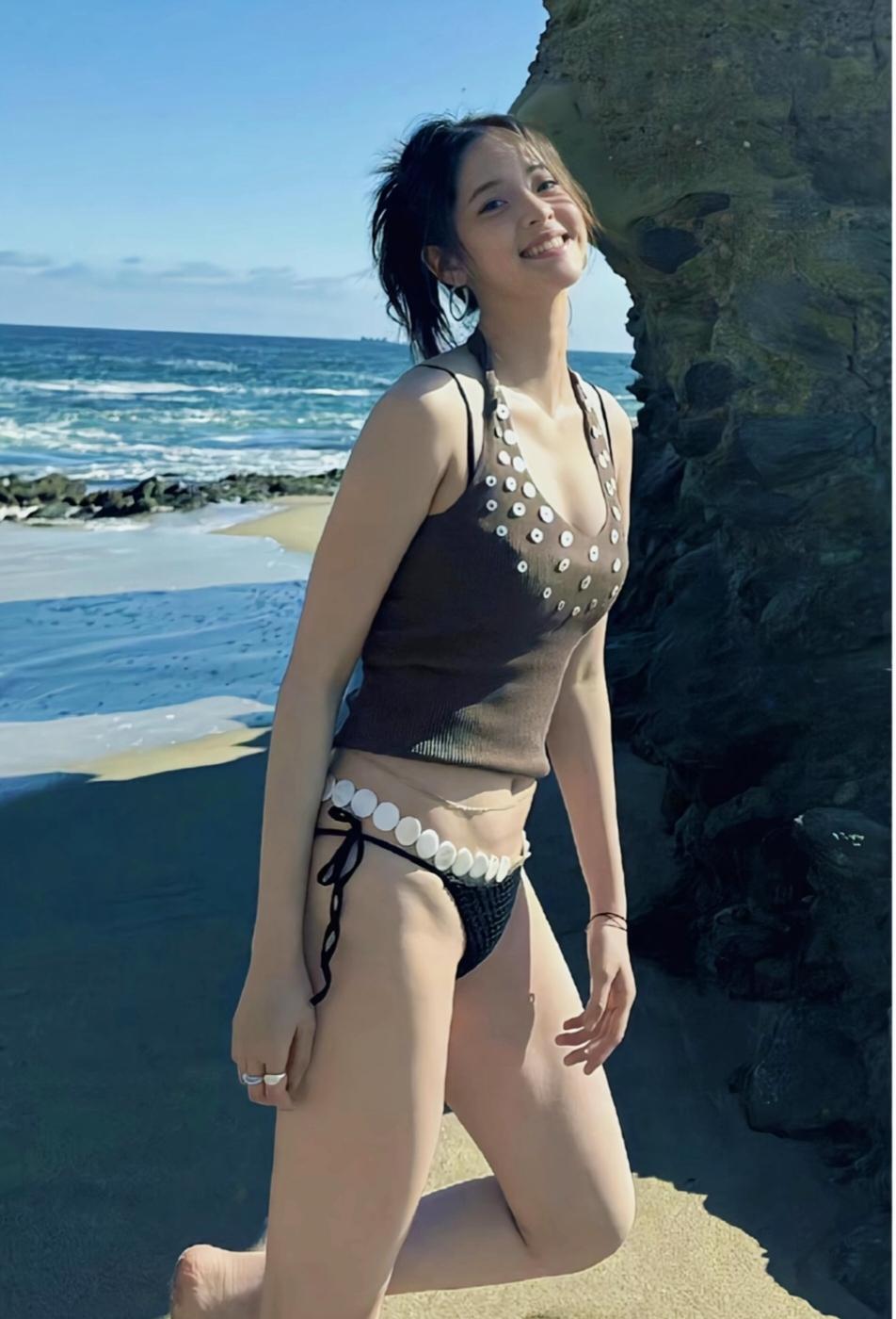 欧阳娜娜的性感小内裤。