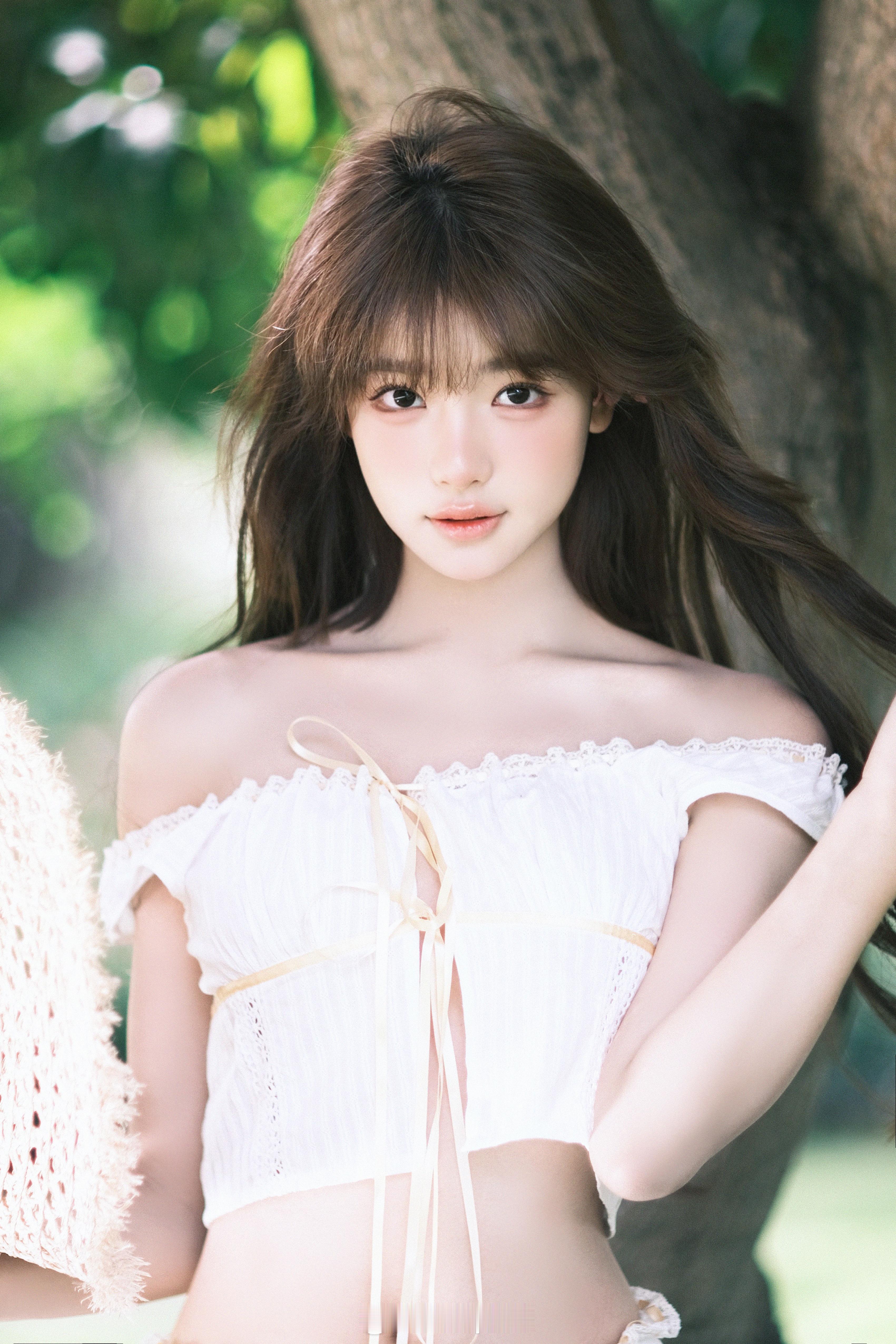 深圳约拍广州约拍绿意交织的夏天🍃📷：✖️🧚‍♀️：温思儿​​​
