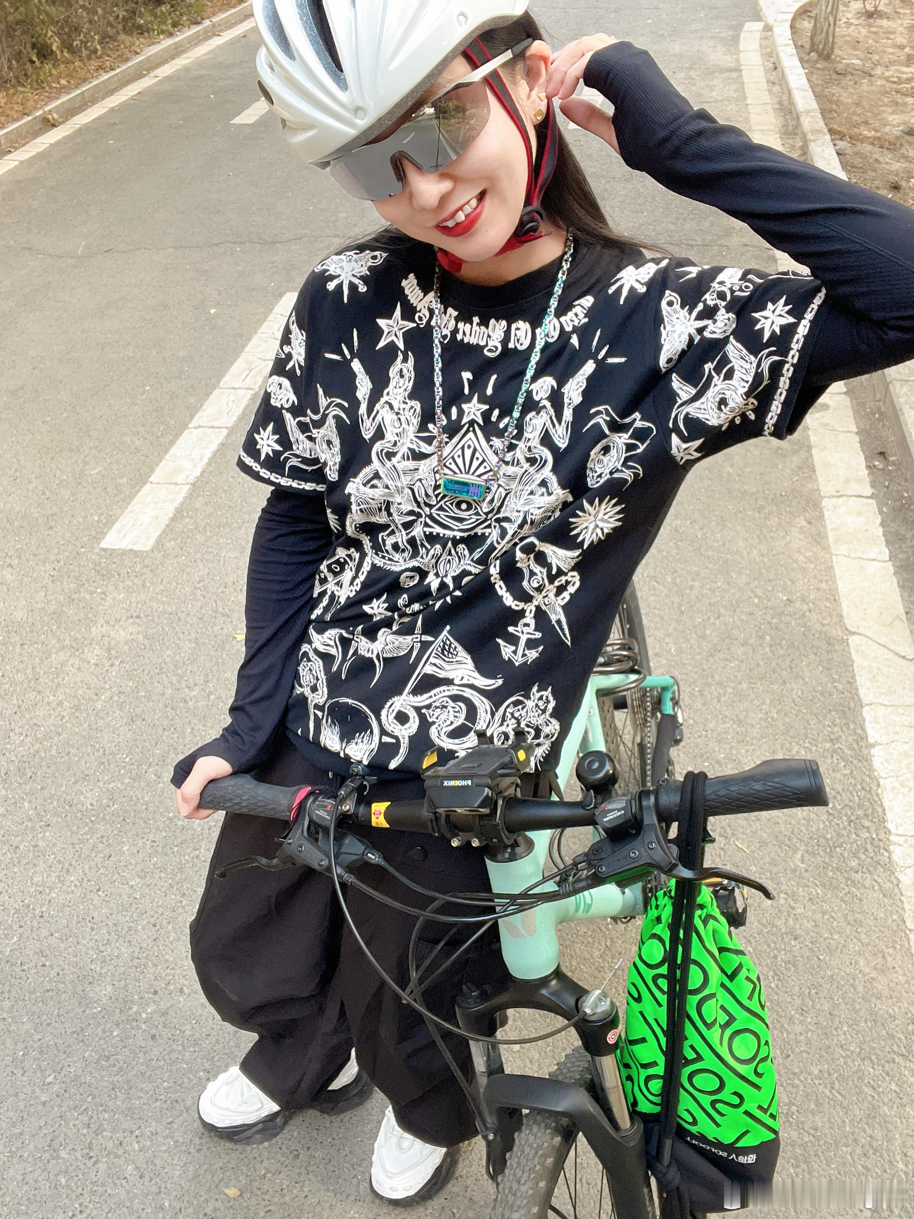 健身骑行日记🚴秋季打卡～用骑行来释放，快乐骑行全民运动flag大会中