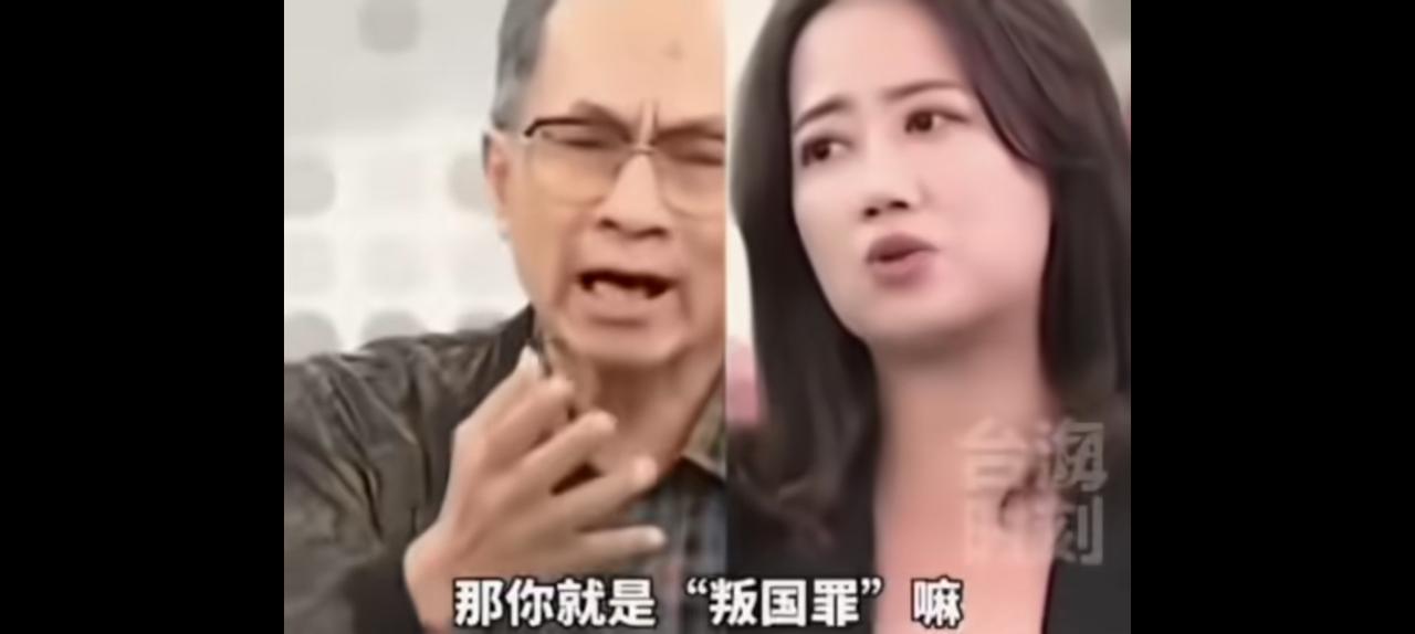 戴玮姗明目张胆当汉奸，让郑村棋改成大陆护照。愤怒的谢寒冰驳斥：“我们本来就是中