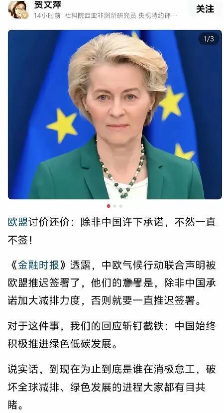 国运或许就是这一刻开始崛起！当年欧美联合设计，搞所谓环保给中国下套，希望耗死