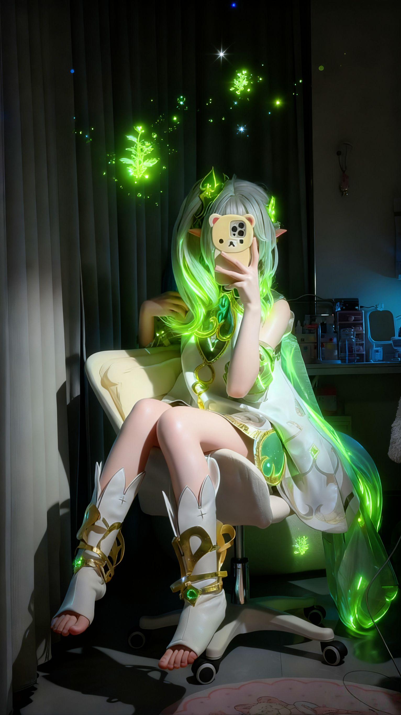 原神。纳西妲cos