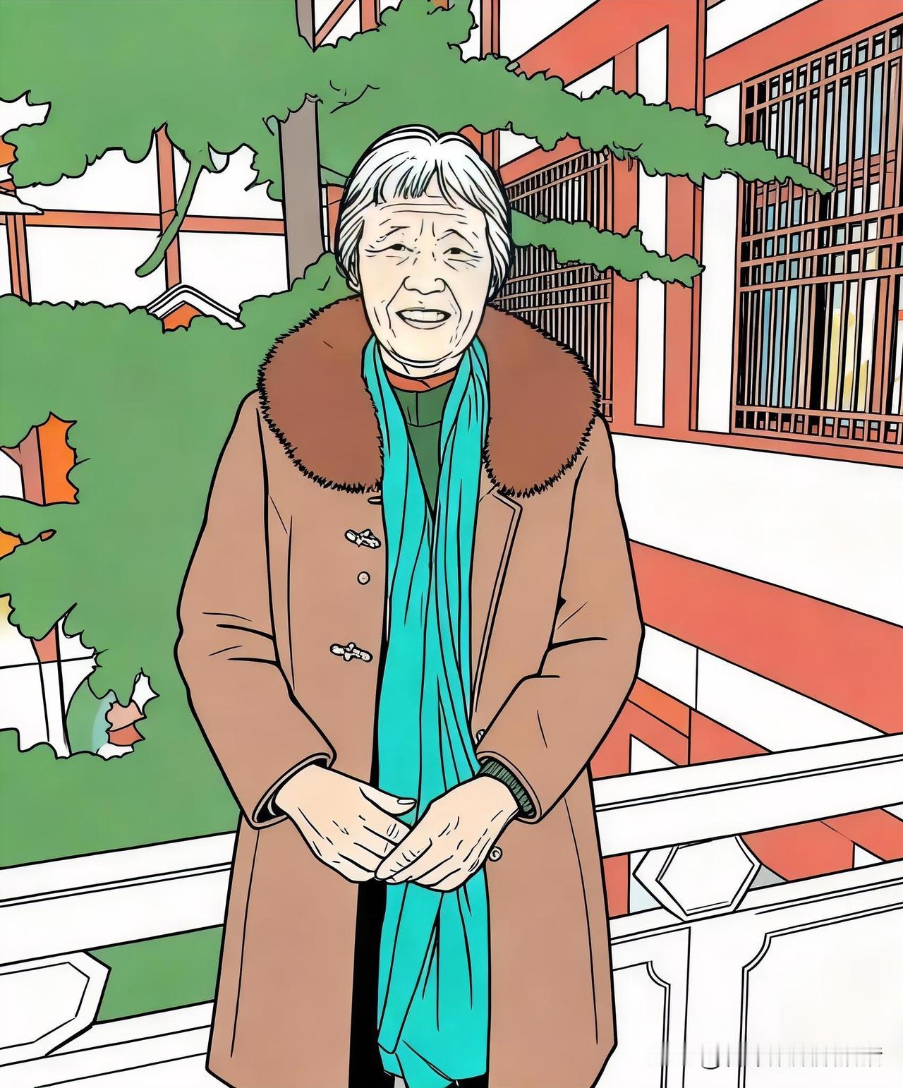 姥姥是因为摔倒导致偏瘫走的，所以母亲后来就特别小心，怕跟姥姥那样，可小心着小心着