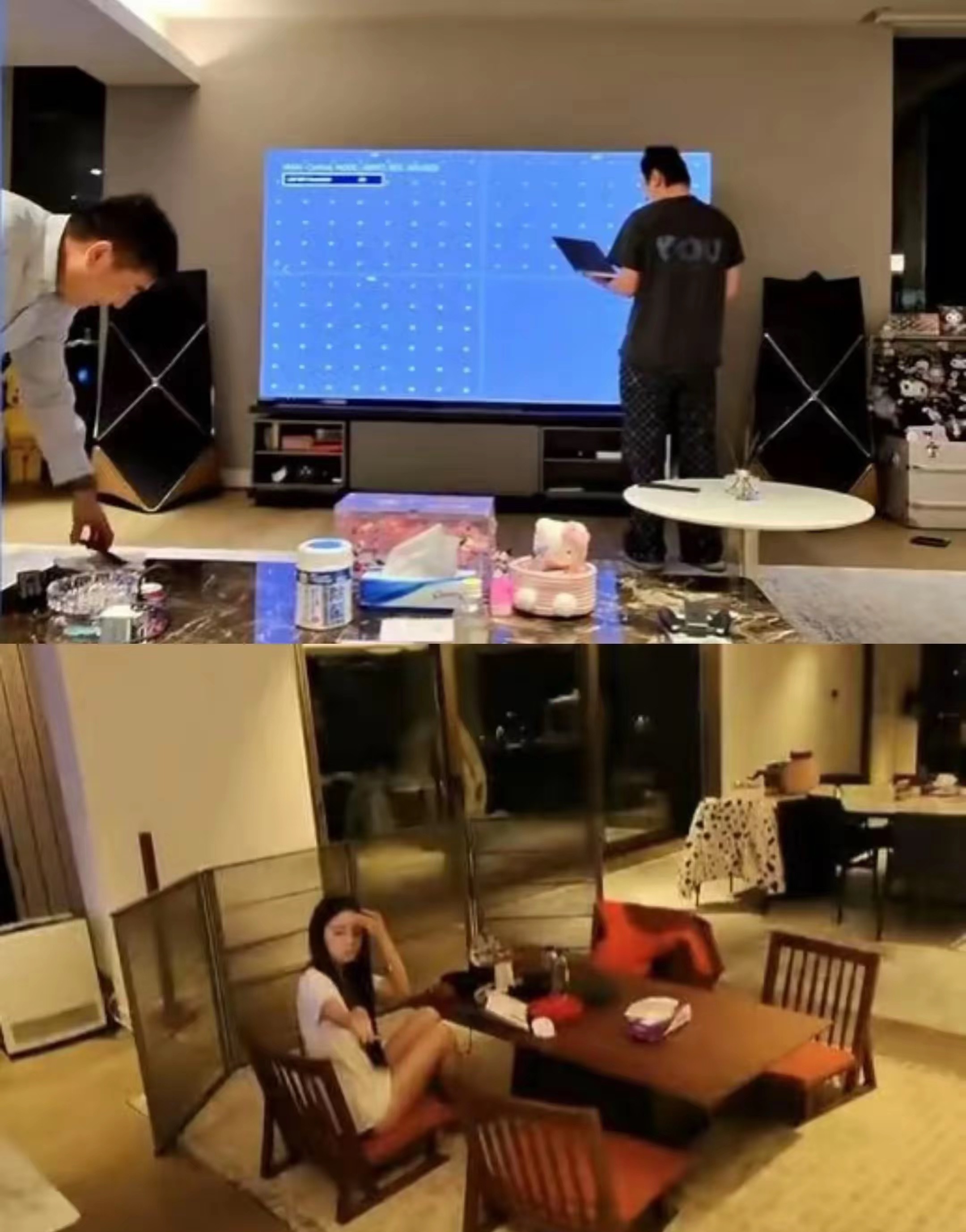 王思聪东京豪宅客厅曝光，在表参道附近，这个地段挺贵的，他住的这间每平50wRMB