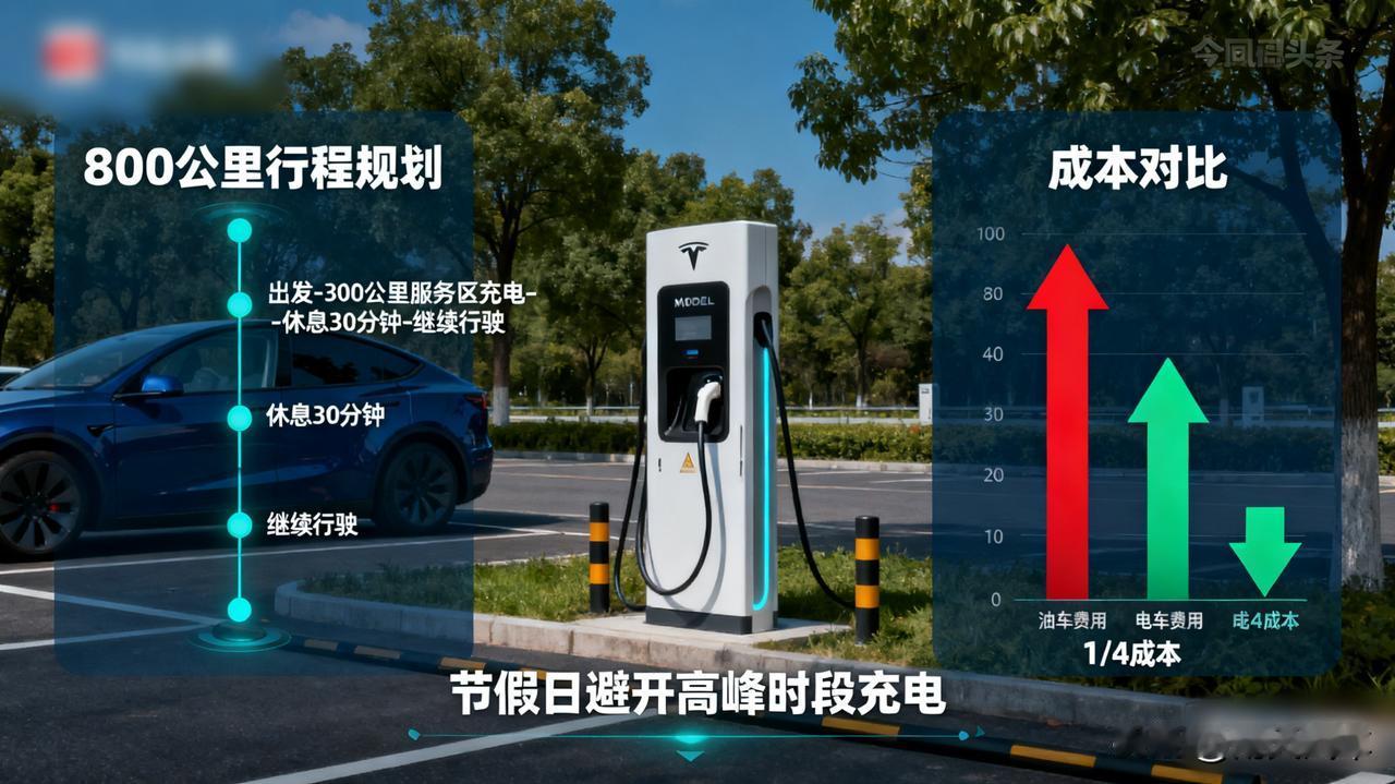 纯电车跑长途是“自虐”？我开ModelY穿越800公里后，发现真相是…规划