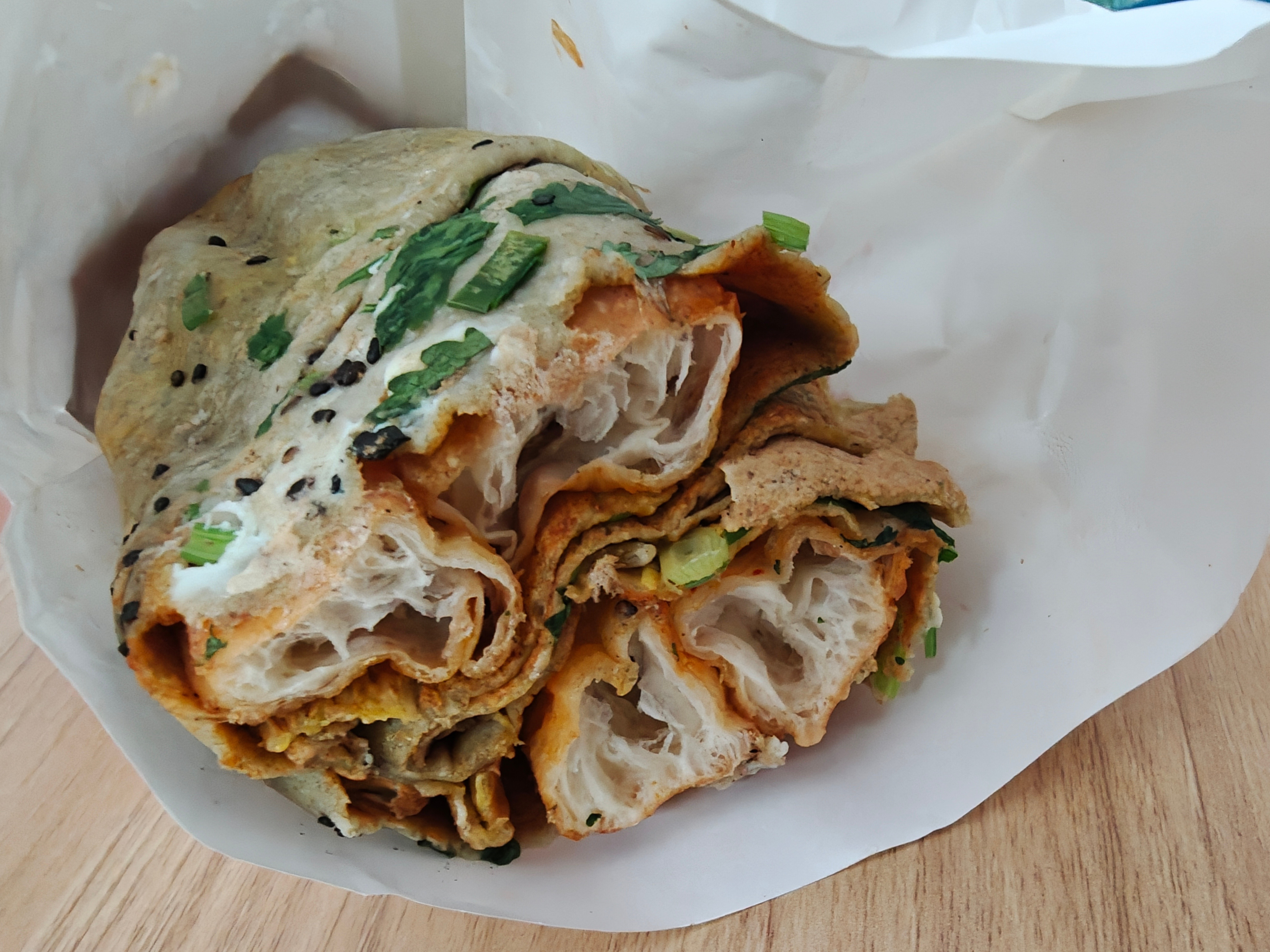 煎饼🌯果子三鲜豆腐脑肉包子吃帆仕​​​