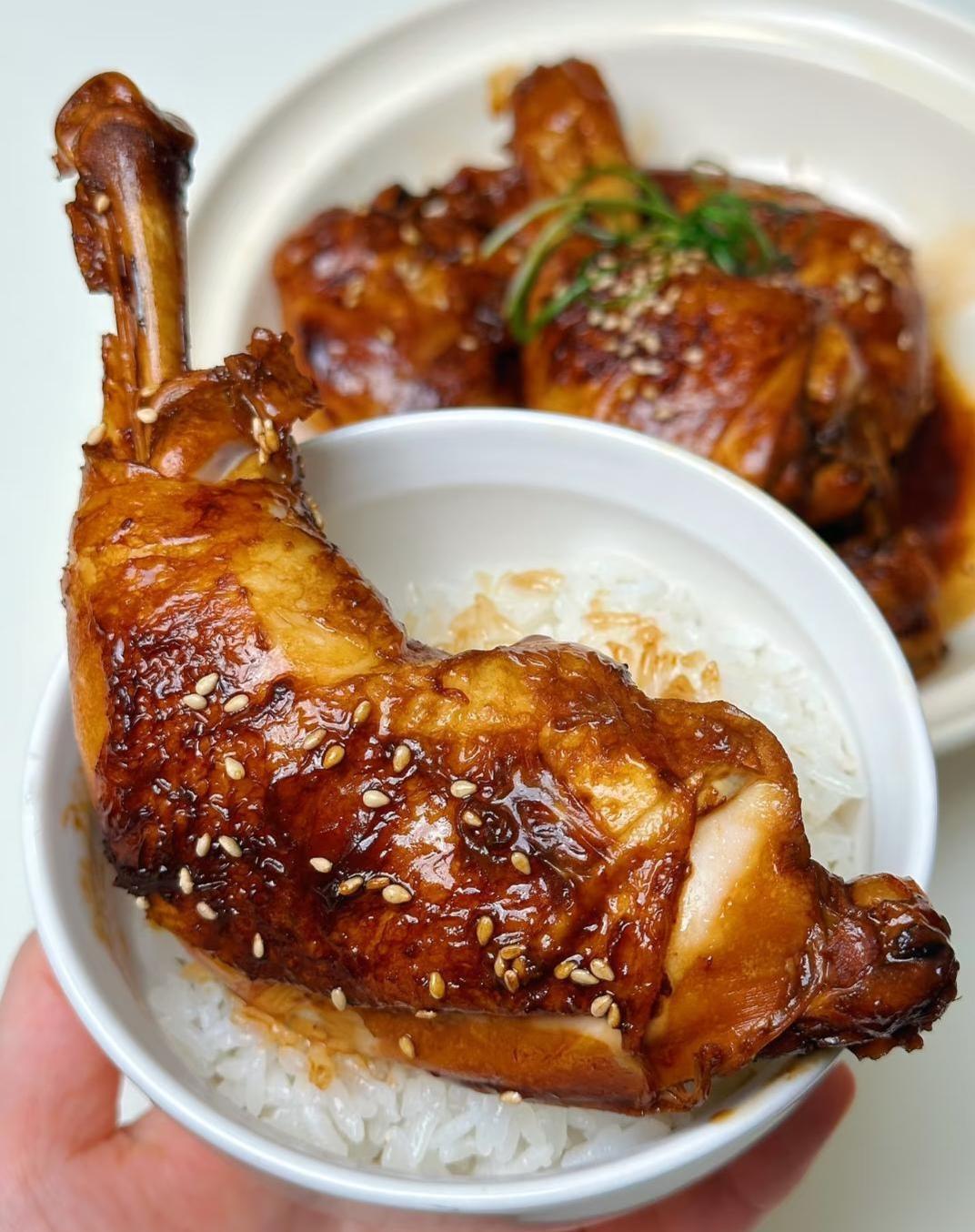 今天做一道好吃下饭的酱汁鸡腿，具体步骤见图家常菜午餐自制美食今天又做好吃的