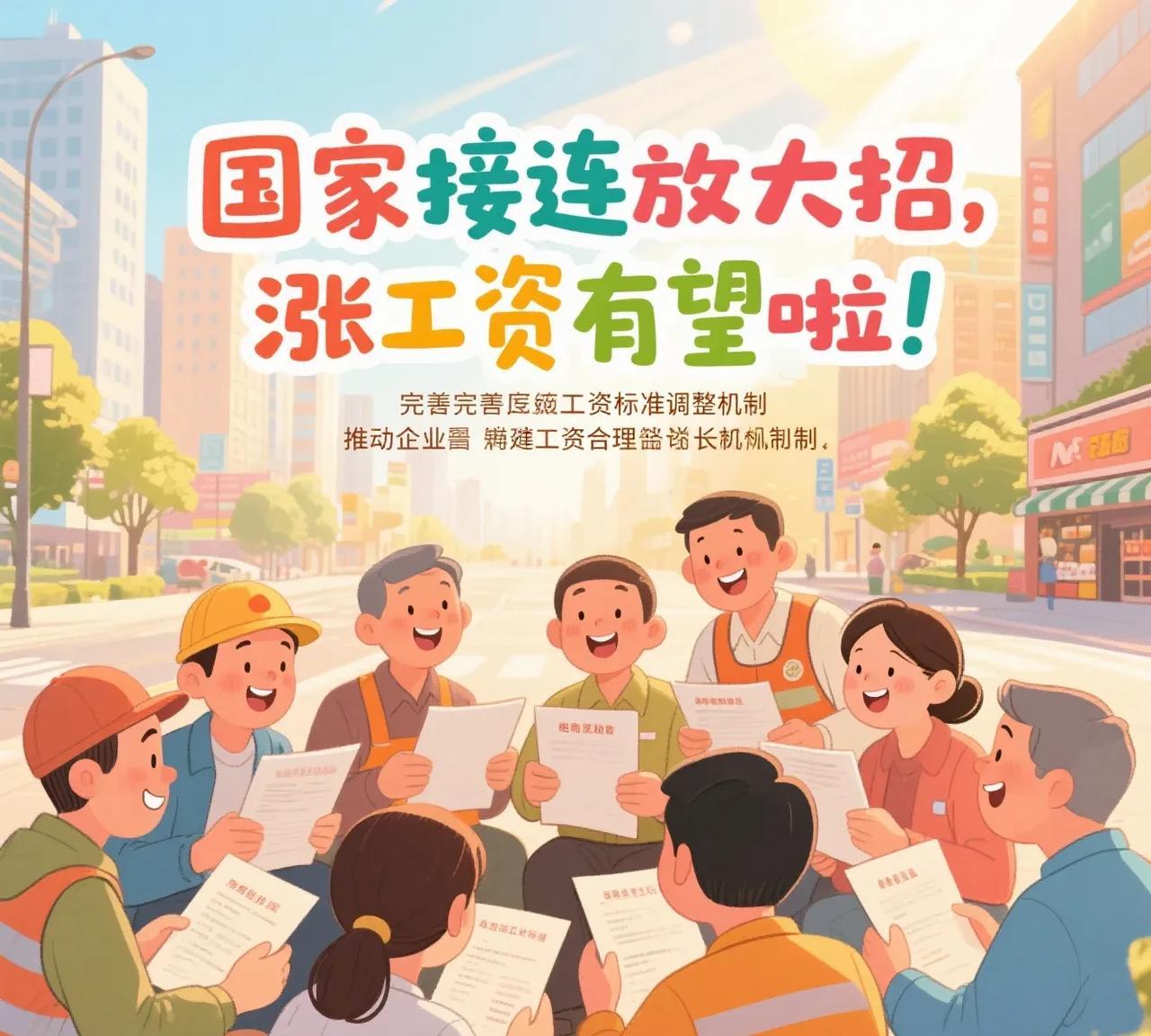 国家发文，“涨工资”真要来了？最近，国家可是接连放大招！中办、国办印发多份文
