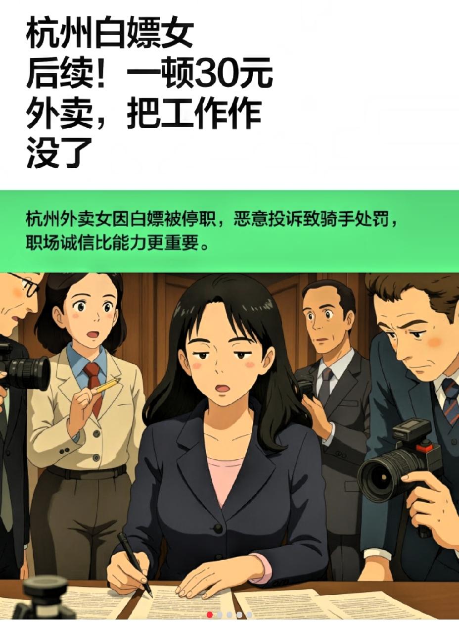 “白嫖外卖女”的事儿还在发酵，这回连老同学都看不下去了，直接把她的底裤给扒了个干