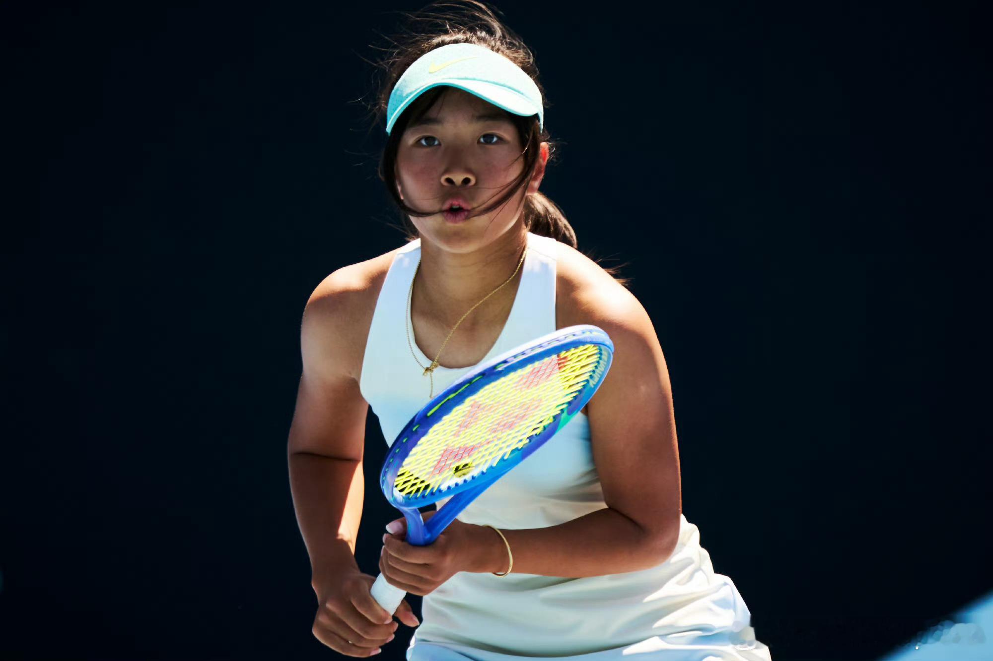 🇮🇹J300女单半决赛🇨🇳林禹君6-2/6-0🇦🇺Alame林禹君