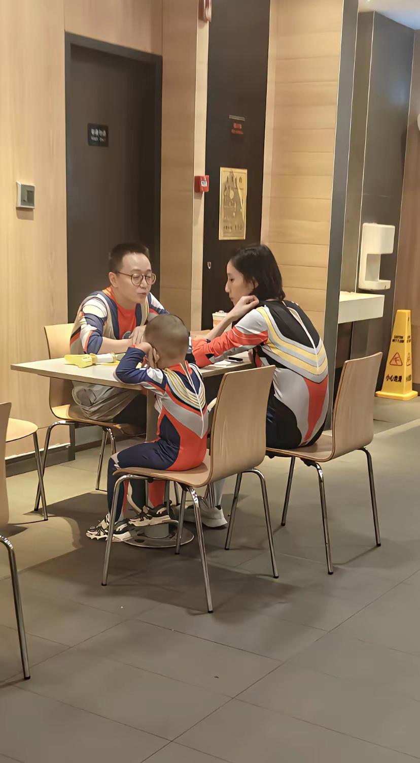 我怎么感觉是爸爸想穿。