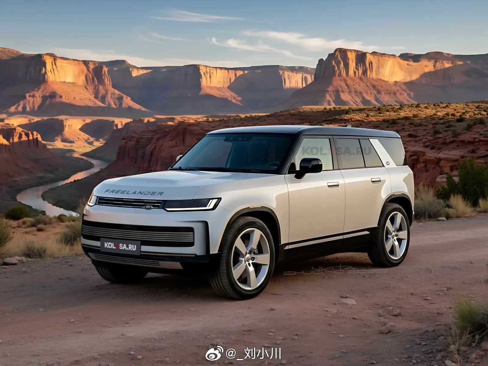 Freelander神行者首款SUV渲染方案捷豹路虎联手奇瑞重启Freelan