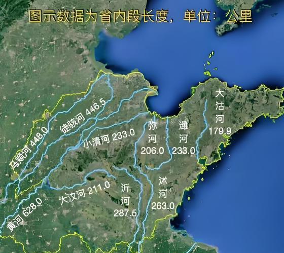 山东沿海的海域，清澈见底，根本原因就是山东除了黄河三角洲，几乎就没有注入大海的大