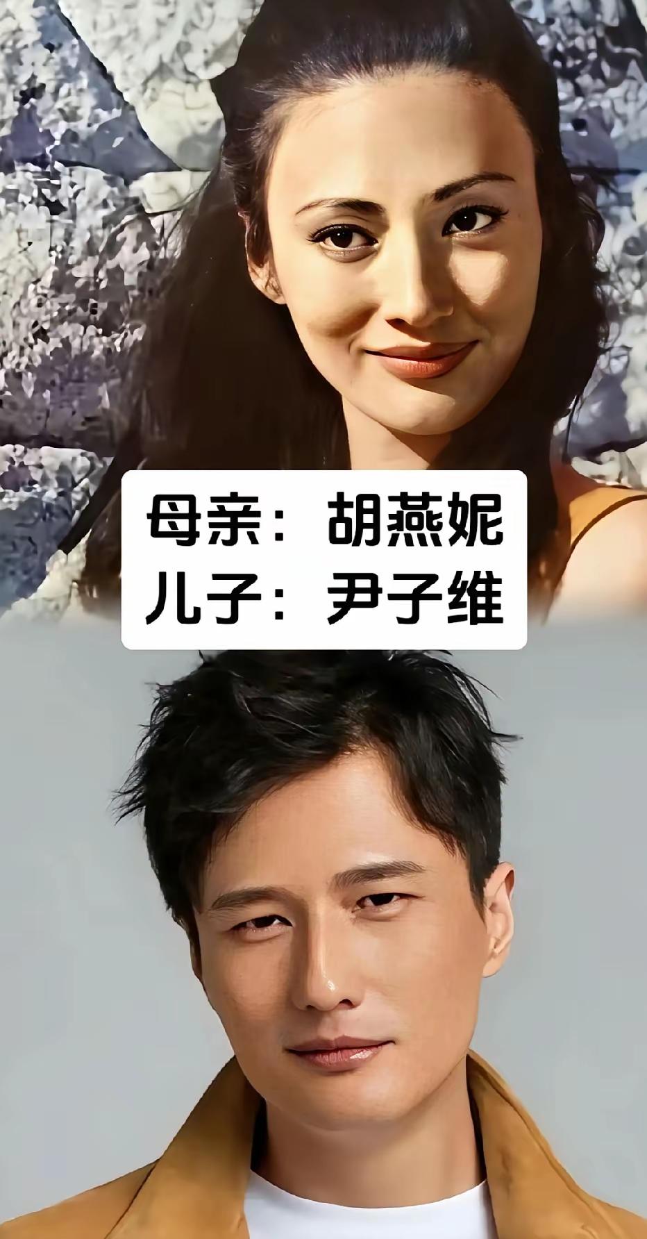 尹子维是胡燕妮的儿子吗？他妈妈当年可是香港经典的老牌大美女啊！颜值真的是很高的