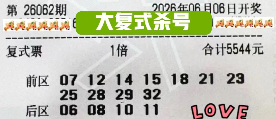 再来一波大复式杀号，一波接着一波，真的是超多！这些大复式主要还是杀后区，前区主要