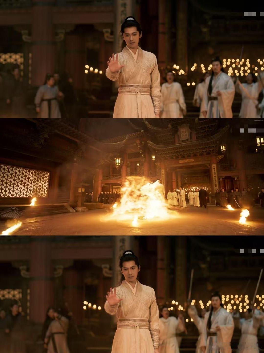 被杨洋的颜值霸屏杨洋这个韩立造型真的绝了，高马尾一扎，整个人就是仙气飘飘的修仙